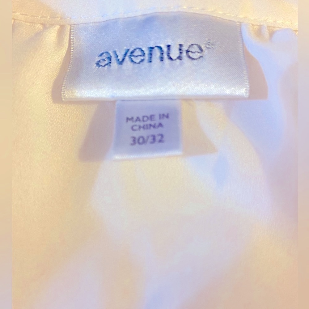 Avenue Top, Lace Detail, Sz 4X, 30/32W, Soft girl, Coquette, Neutral​, NWOT - Picture 5 of 12